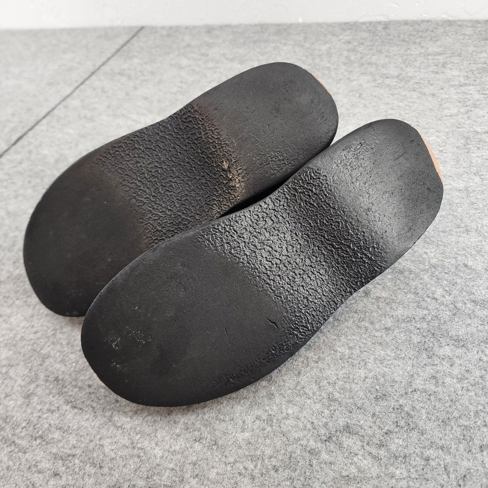 LL Bean Size 8 | Floral Leather Comfort Loafers Slip On Shoes Clogs Garden Shoe - Picture 7 of 7